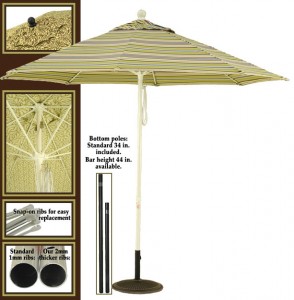 EC11FPUL Patio Umbrellas