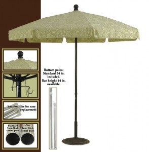 EC75F-POP-STD4 Patio Umbrellas