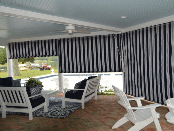 Outdoor Porch Curtains - Weather Protection