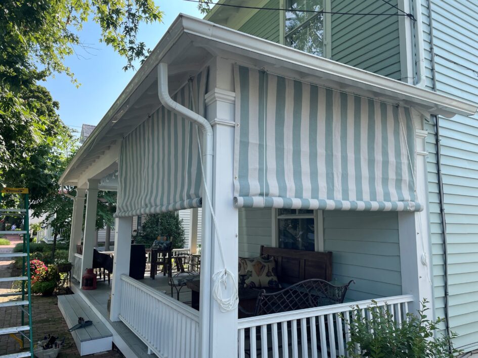 Canvas Enclosure for porch