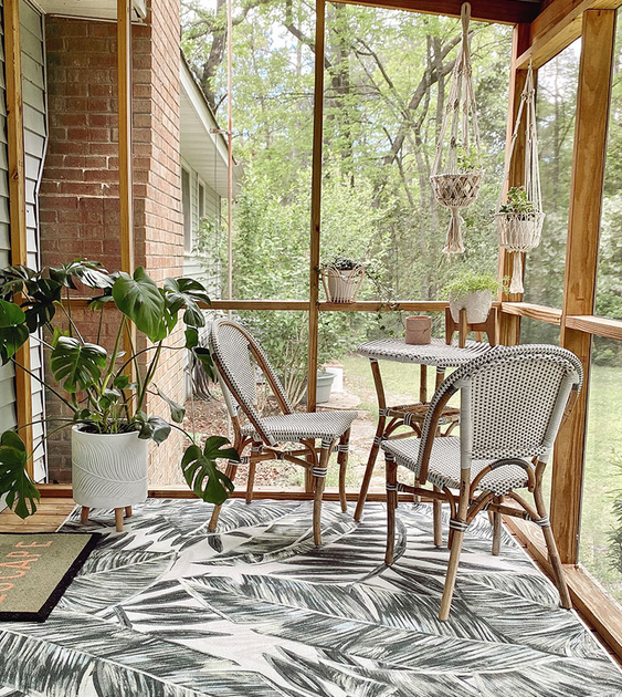 Warm Porch Outdoor Rug